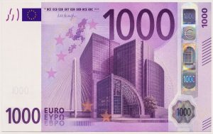 billet de 1000 euros